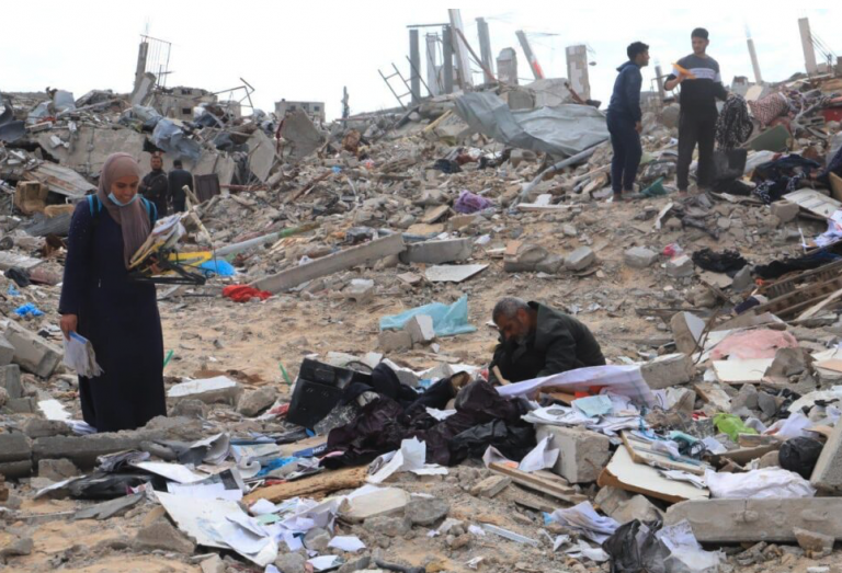 Gaza in puin