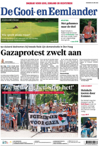 G&E Gaza-demo